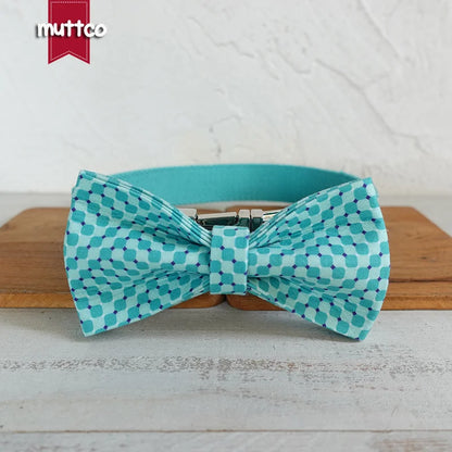 Dog bow tie collar leash WATERPOOF  collar 5 sizes