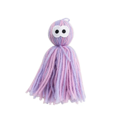 Wool Octopus Cat / Kitten Toy;