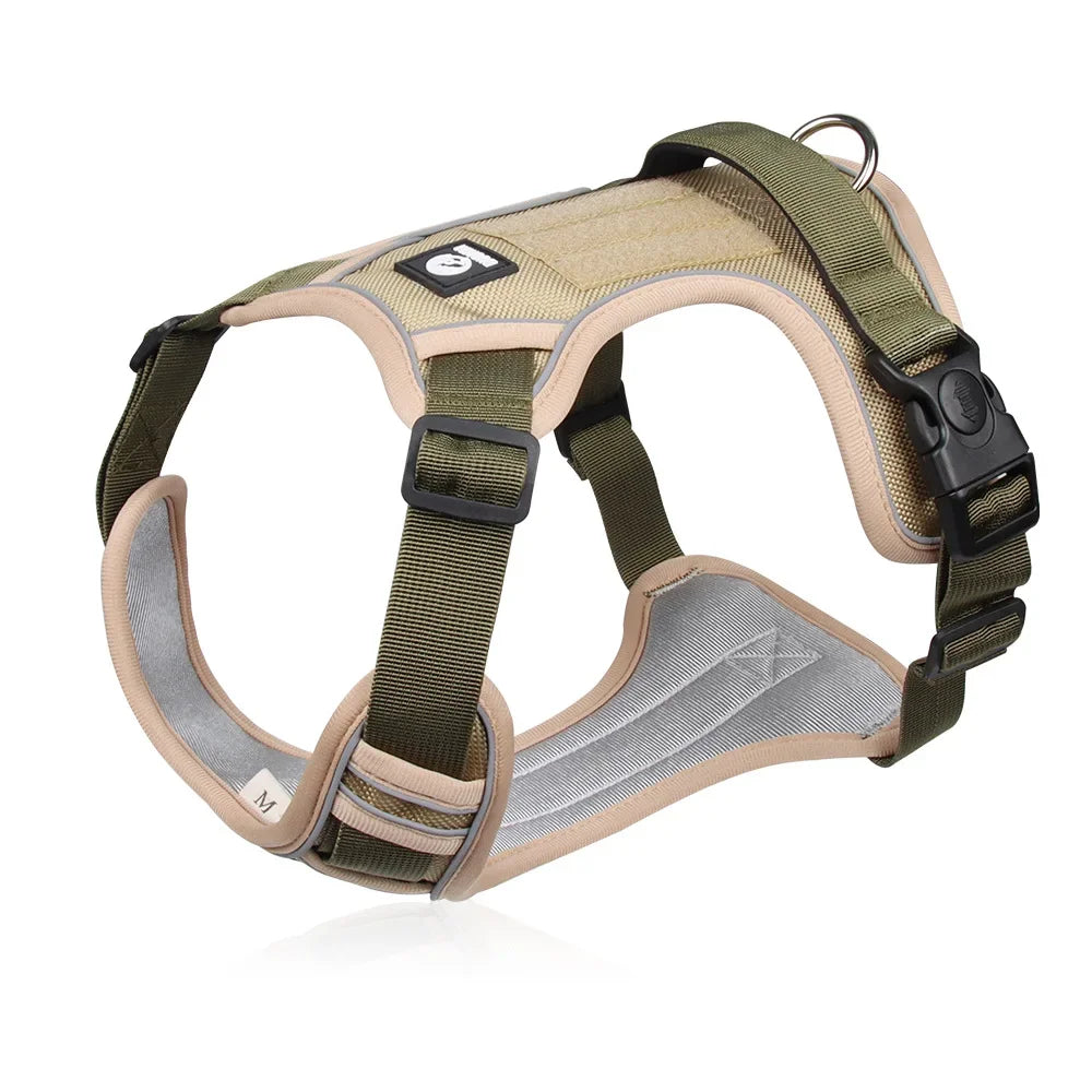 Dog Harness Reflective;  Tactical Vest 1680D Waterproof;