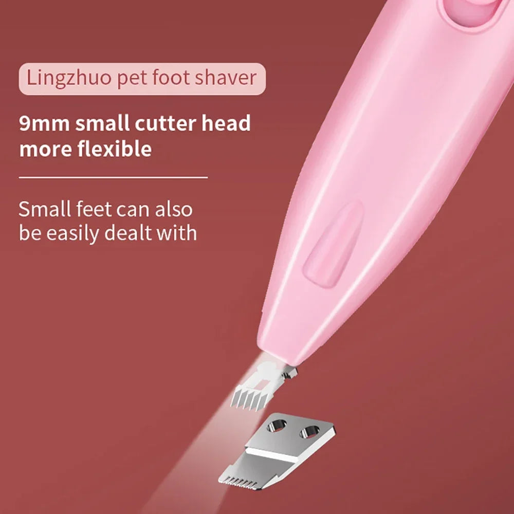 Dog/Cat Paw Hair Trimmer; Electric Pet Foot Hair Trimmer ; Pet Ear Hair trimmer;