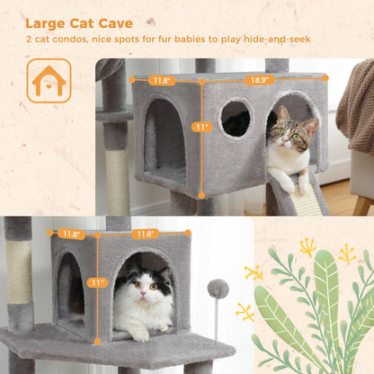Multi-Level Cat Tree/ Condo Style;