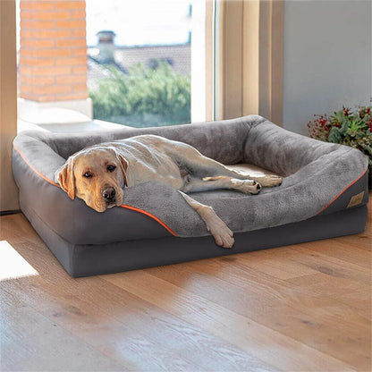 Jumbo Orthopedic Dog Bed; Memory Foam ;Pet Sofa ;