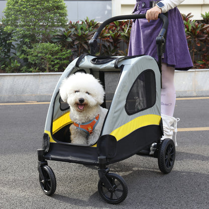 Portable Dog Stroller; Pet Jogger Wagon; Foldable ;