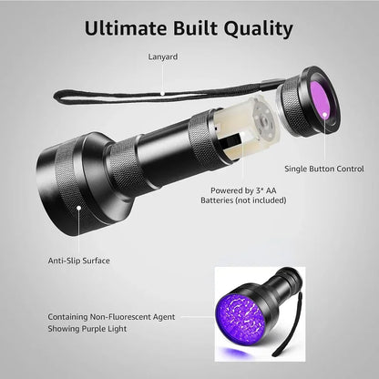 1 LED UV  Black Light  Pet Urine Detector;