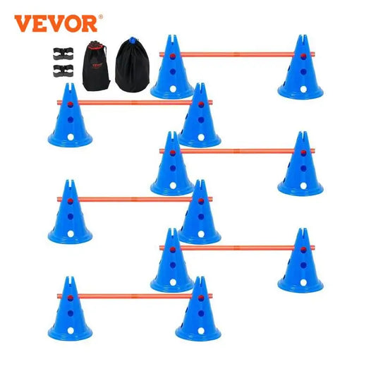 Agility Hurdle Cone Set;  Puppy Obstacle Course Starter;