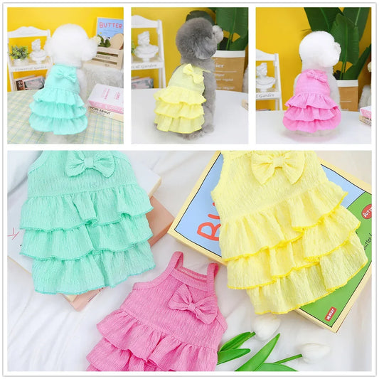 Spring  Princess Dresses Dogs & Puppy;