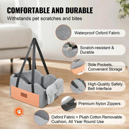 Dog Car Seat Booster Sm. dogs max. 12 lbs