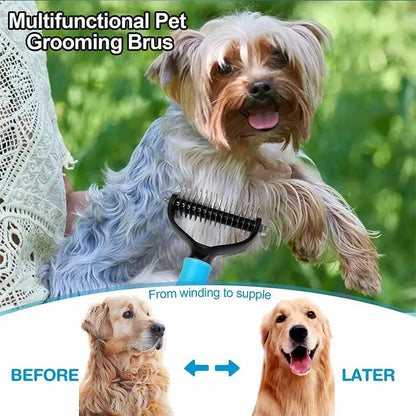 Professional Brush Pet Hair Remover; Dog Grooming Comb Removes Hairs; Cats  Hair removal comb;