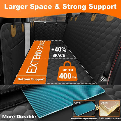 Waterproof Pet  Foldable Car Seat ;  Trunk/ Car  Back Seat Protector;