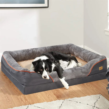 Jumbo Orthopedic Dog Bed; Memory Foam ;Pet Sofa ;