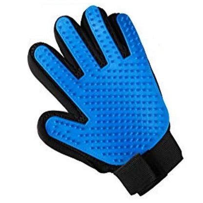 Grooming Dog / Cat  Fur 2 Sided Grooming Glove;  De-Shedding/ De-Matting Pet Hair Glove