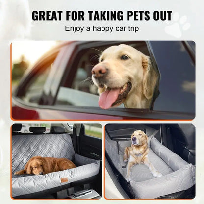 Pet Car Seat: med / Lge  Dog Max  100 lbs Gray