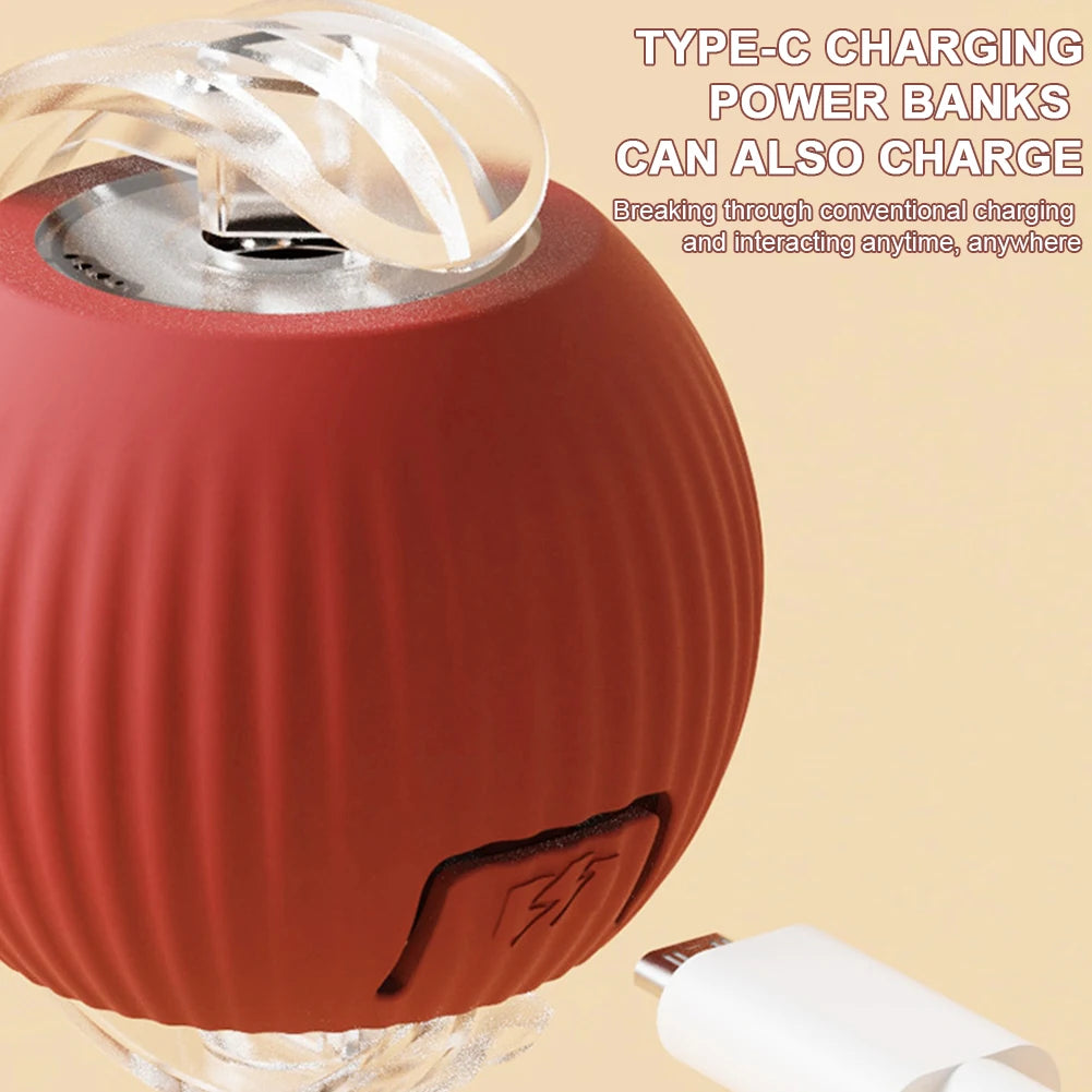 2PC/1PC Cat Interactive Ball;  Automatic Rolling Ball ;