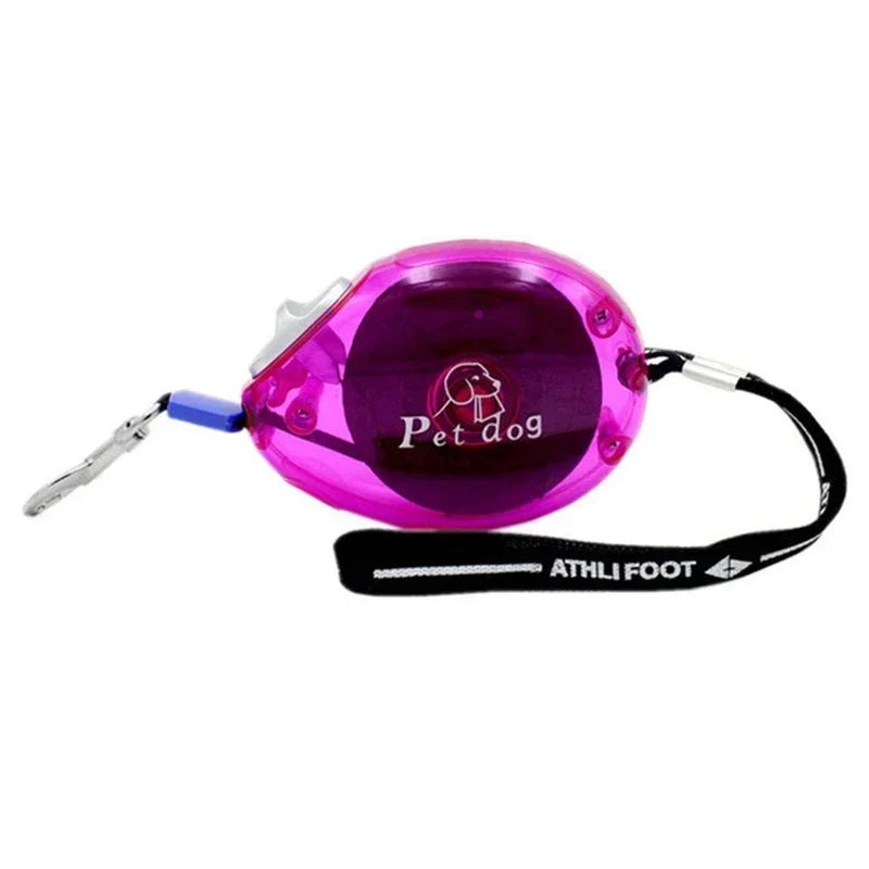 2.5m  Dog/ Puppy Leash Automatic Retractable; Nylon;