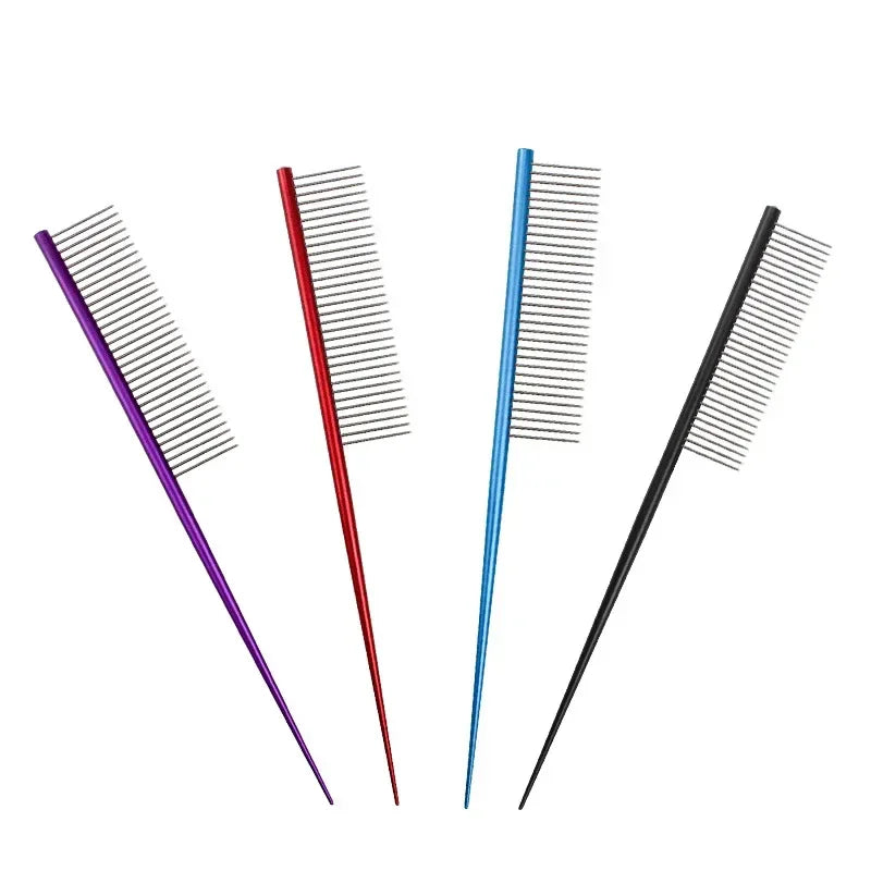 Pet Grooming Comb ;Pet Grooming Undercoat Rake Cats or Dogs; Easy To Remove Tangles; Smallt