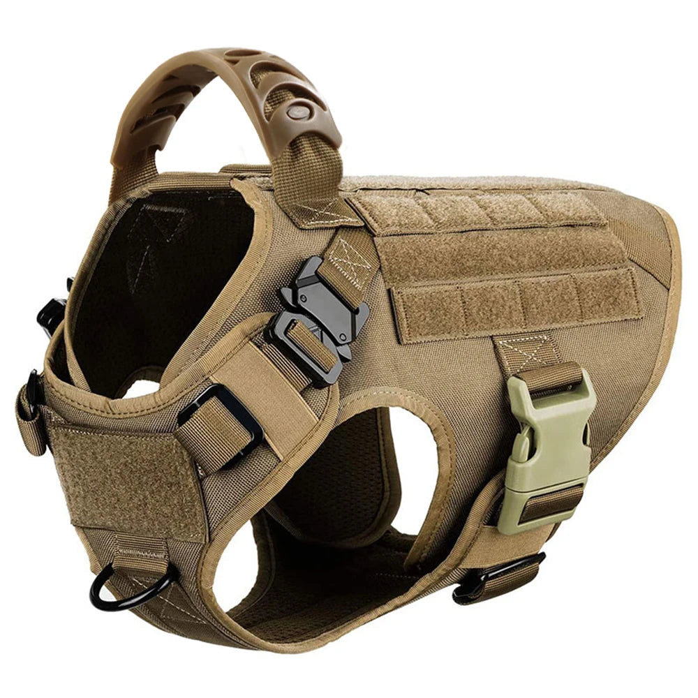 Large Dog Harness Leash Set; Walking Vest Dog Harness'