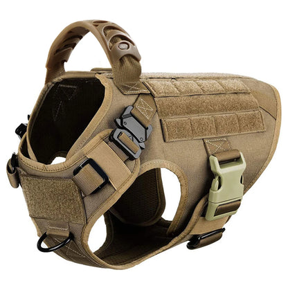Large Dog Harness Leash Set; Walking Vest Dog Harness'