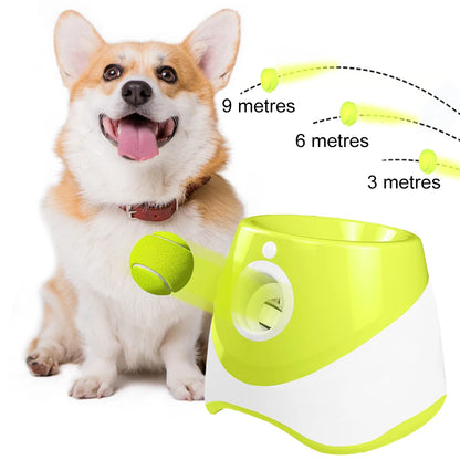 Dog Tennis Ball Launcher;  Automatic; Interactive , Rechargable;