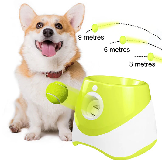 Dog Tennis Ball Launcher;  Automatic; Interactive , Rechargable;
