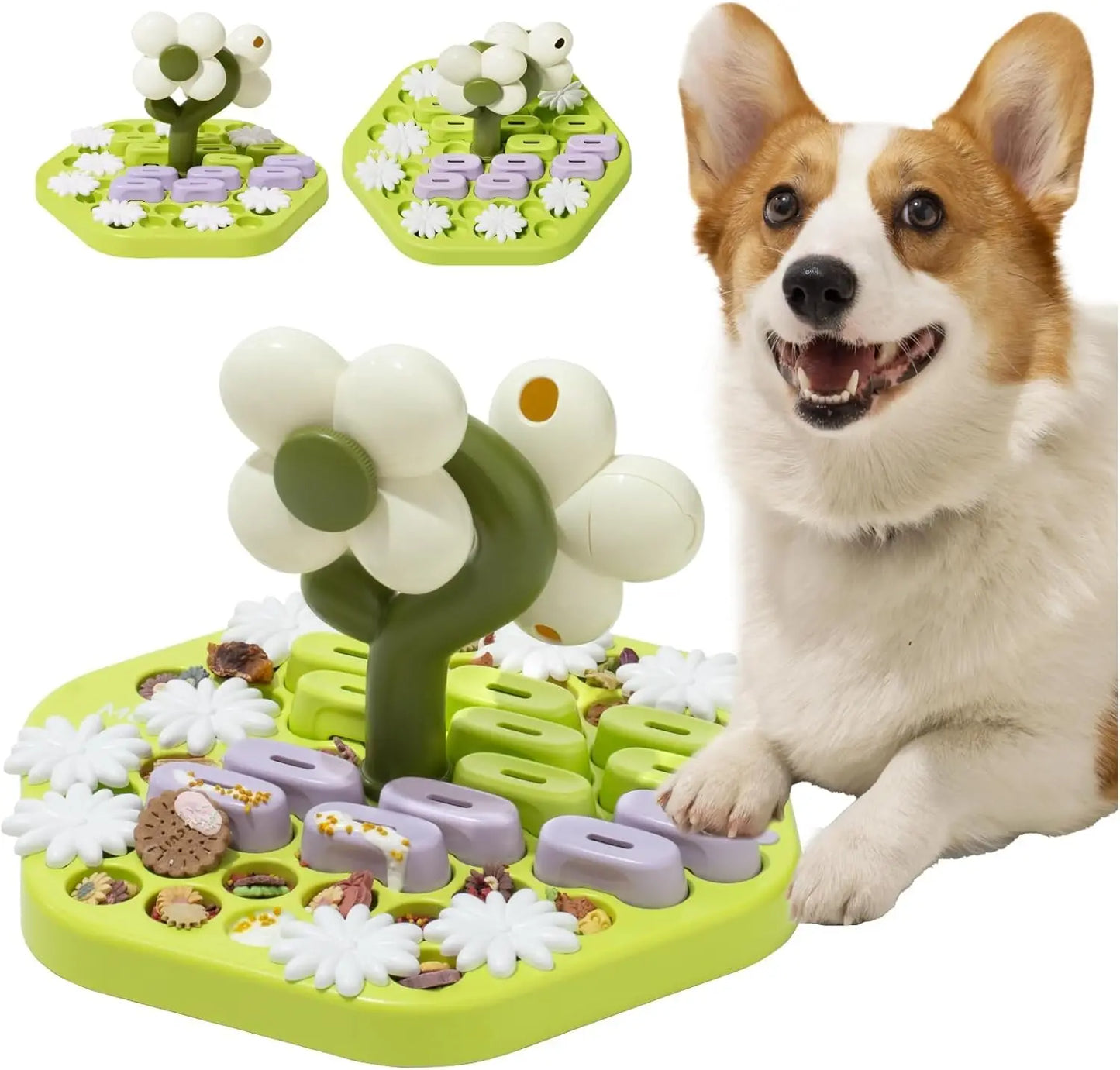 4 Dog Puzzle Toy Enrichment Toys; IQ Training;