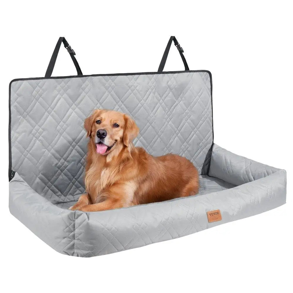 Pet Car Seat: med / Lge  Dog Max  100 lbs Gray