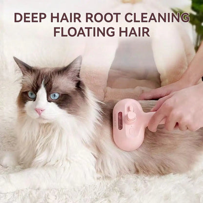 Cat Steam Brush;  Pet Spray Hair Removal Comb;