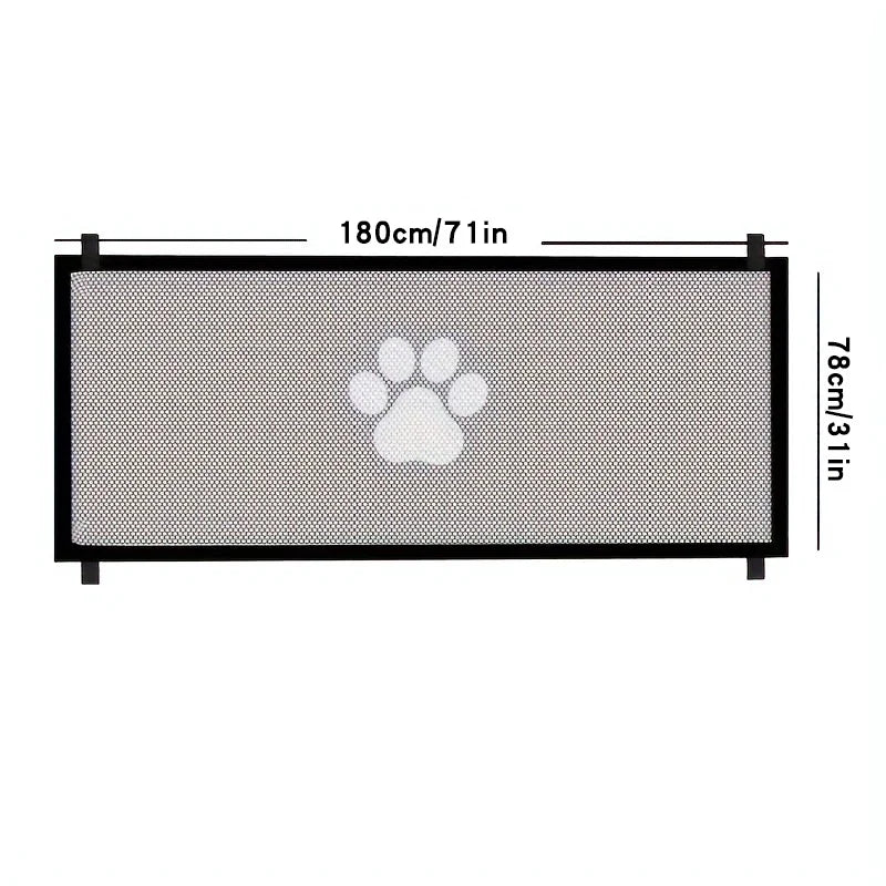 Pet Partition Safety Net; Portable Polyester Net Gate;