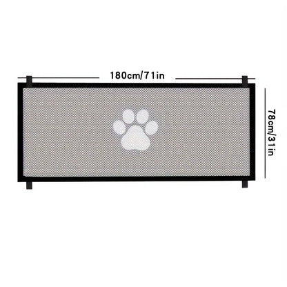Pet Partition Safety Net; Portable Polyester Net Gate;