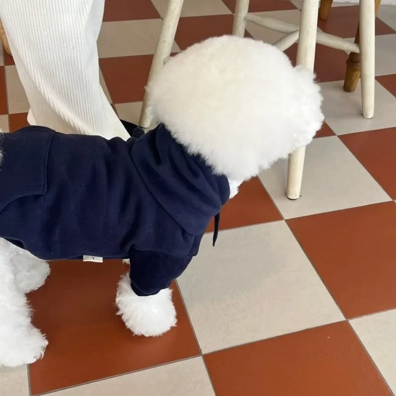 Hoodie Pet Clothing Dogs; Fashion Cotton Dog Hoodie;
