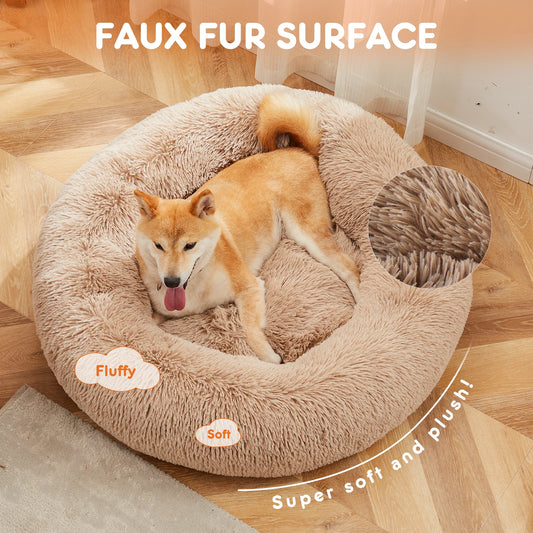 Calming Dog Bed ;Washable;  Anti-Slip;