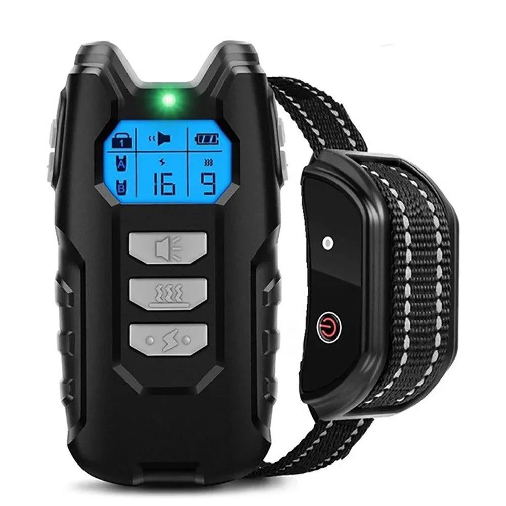 Dog Training Collar W/ Remote; Shock Electric Vibrator Sound USB Rechargeable