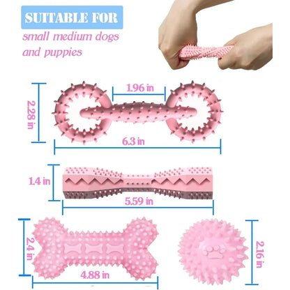 Puppy Toys/ 2-8 Months; Teething Toys for Puppies;