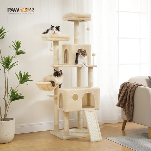 Multi-Level Cat Tree/ Condo Style;