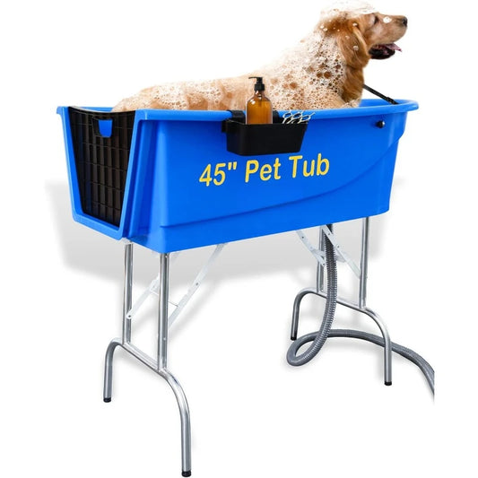 45" Pet Grooming Bathtub; Dog Wash Station |; Heavy Duty Bathing Tub (Bathtub Only)