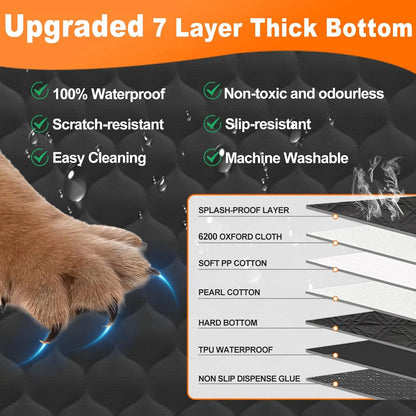 Waterproof Pet  Foldable Car Seat ;  Trunk/ Car  Back Seat Protector;