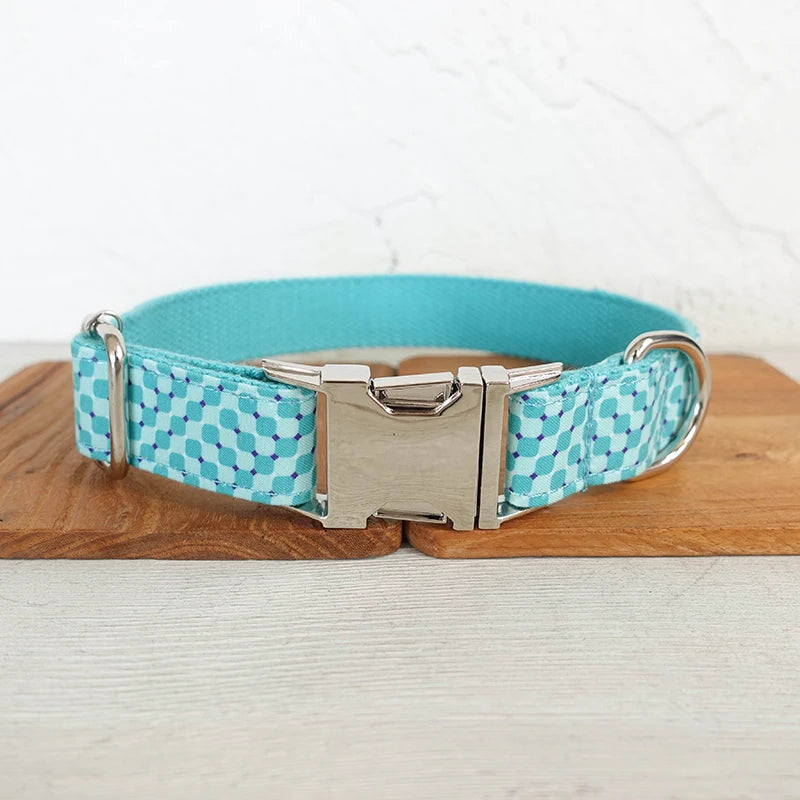 Dog bow tie collar leash WATERPOOF  collar 5 sizes