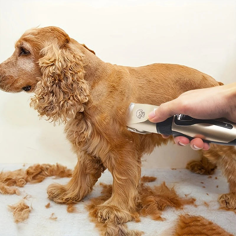 Pet Hair Trimmer Kit ;Electric Precision Clippers;