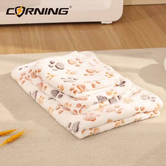 S/M/L Soft Fluffy High Quality Pet Blanket; Cute  Pattern Pet Mat; Warm and Comfortable Blanket for Cat/ Dogs ;