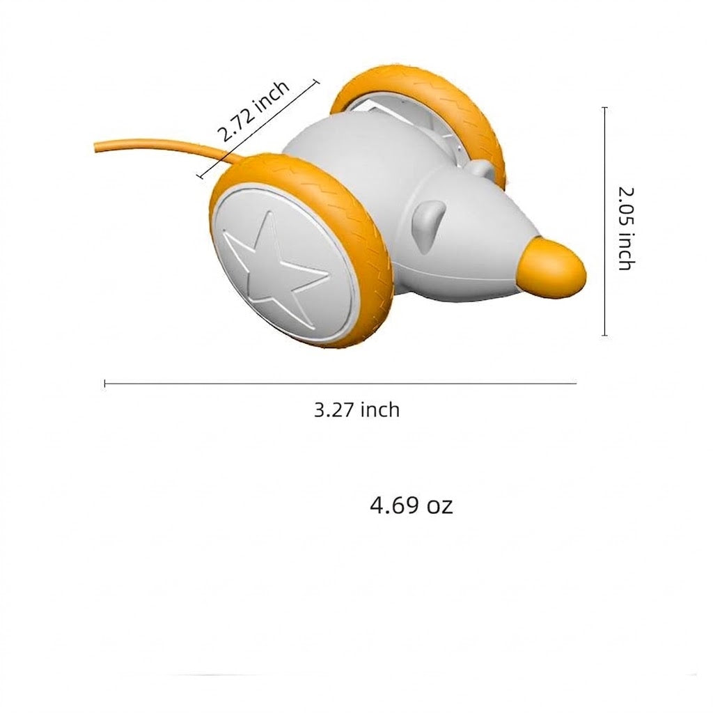Intelligent Electric Pet Teaser Toy With Rechargeable Design