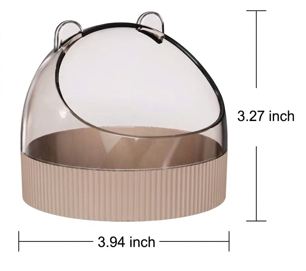 Colorful Acrylic Hamster Food Bowl