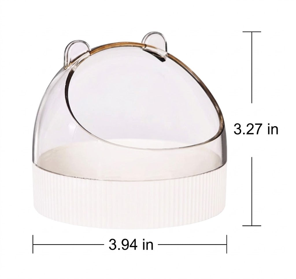 Colorful Acrylic Hamster Food Bowl